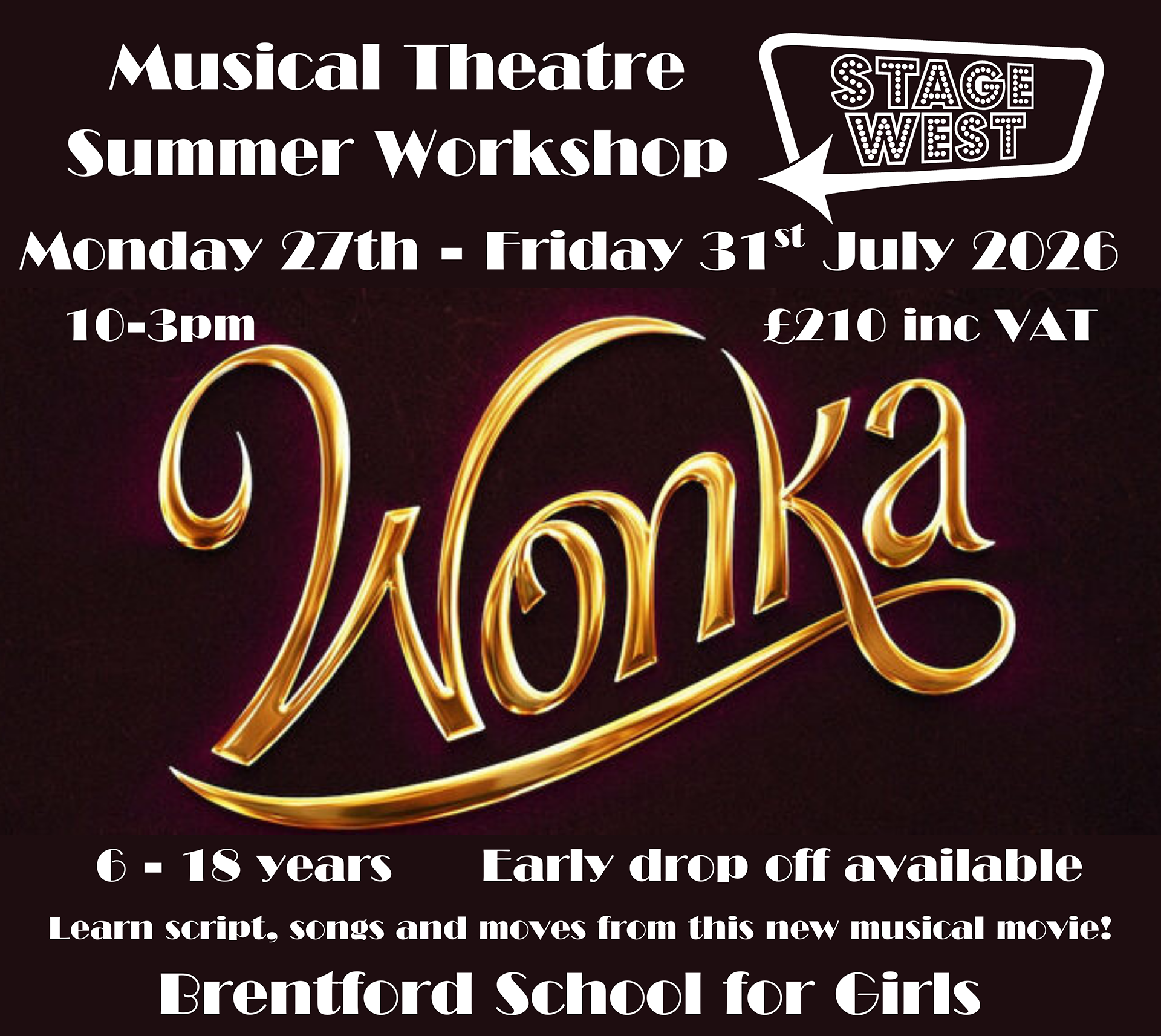 Wonka Theatre workshop